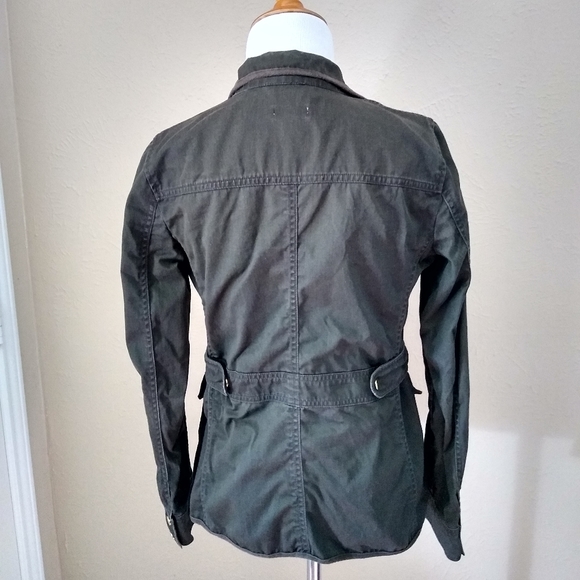 J. Crew Factory Green Field Jacket - Picture 3 of 4